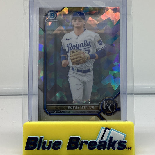 2022 Bowman Chrome - Bobby Witt Cracked