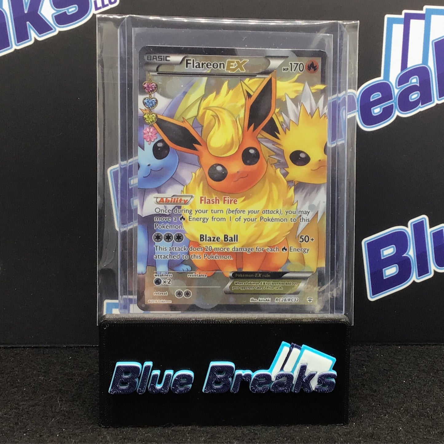 Pokémon Generations flareon EX full art