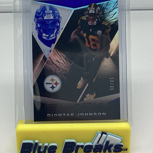 2021 Panini Black - Diontae Johnson 10/35