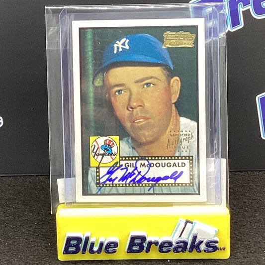2001 Topps Legends Gil Mcdougald auto #372