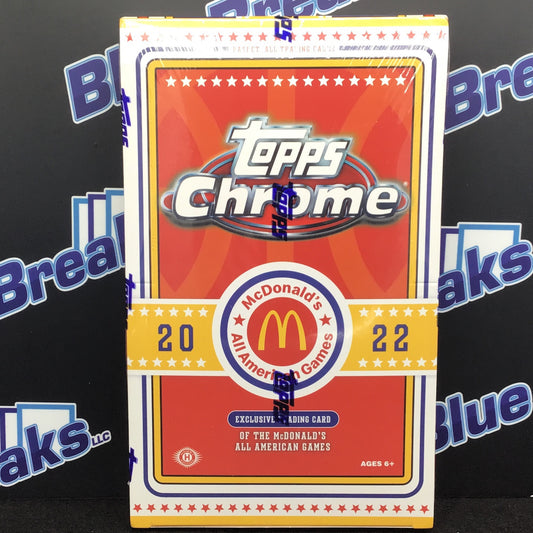 2022 Topps Chrome McDonald’s All American Games
