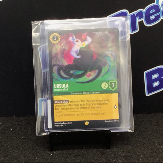 2024 Disney Lorcana Into the Inklands Urusal Deveiver of All 91/204