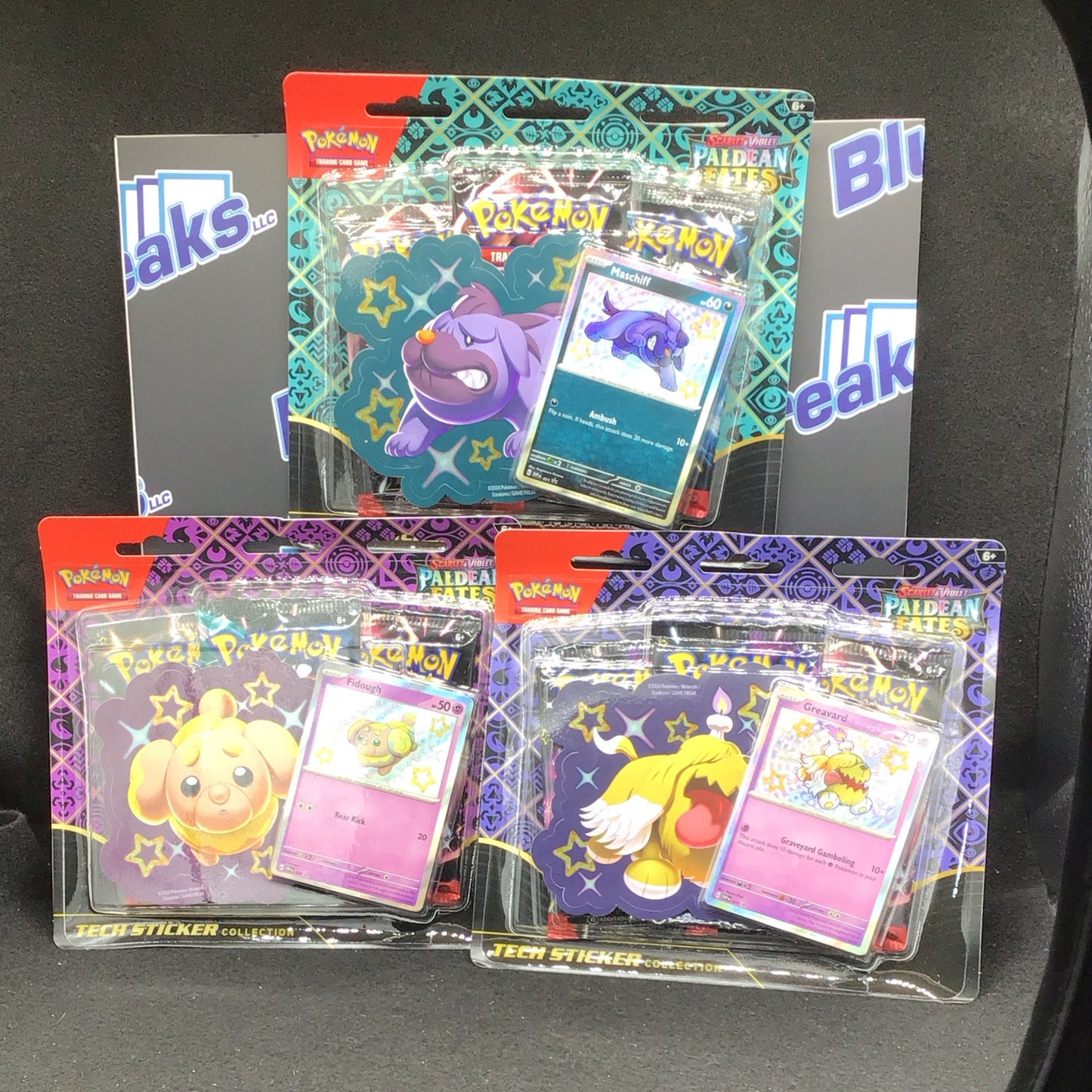 Pokemon Trading Card Game: Paldean Fates Tech Sticker Collection