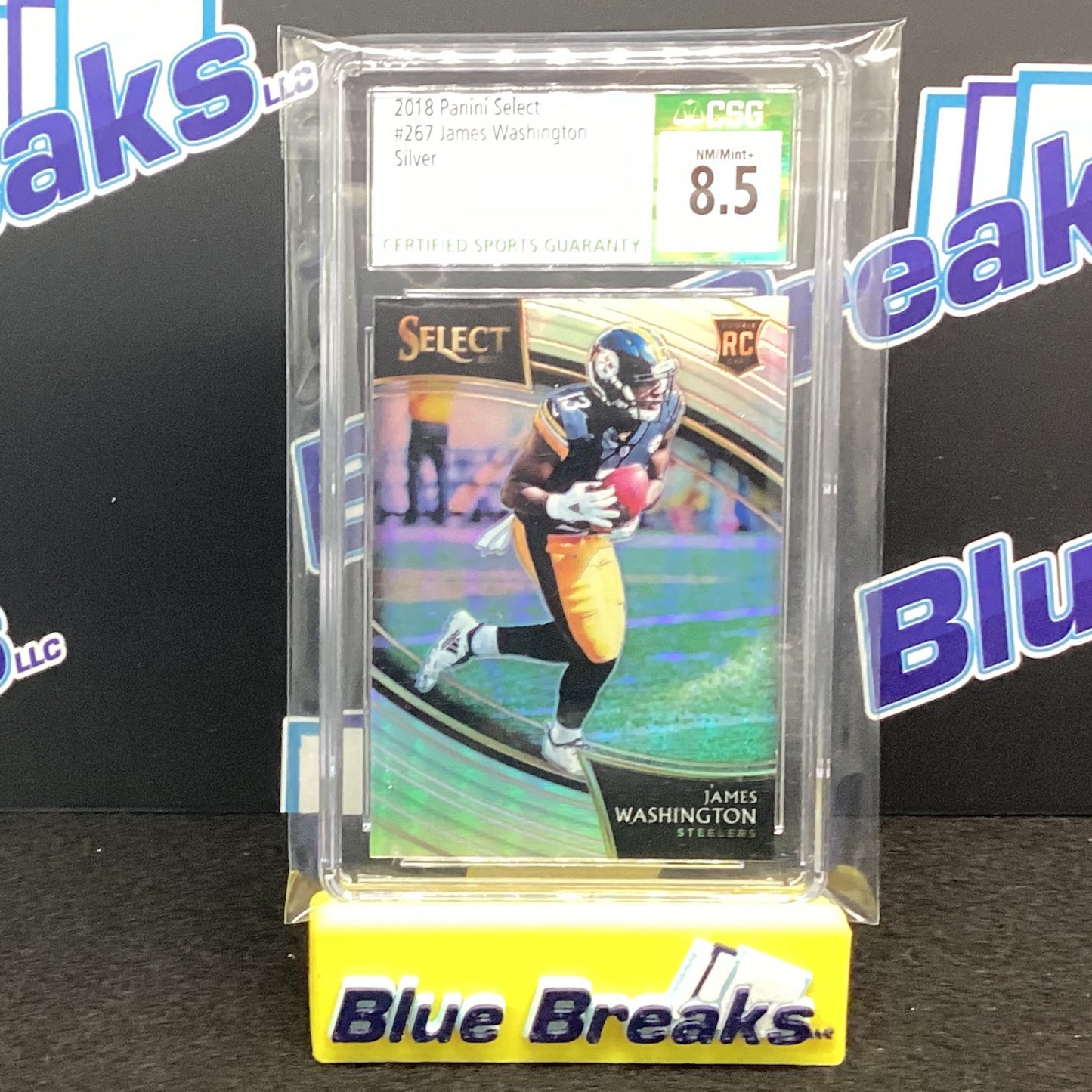 2018 Panini Select - James Washington CSG 8.5