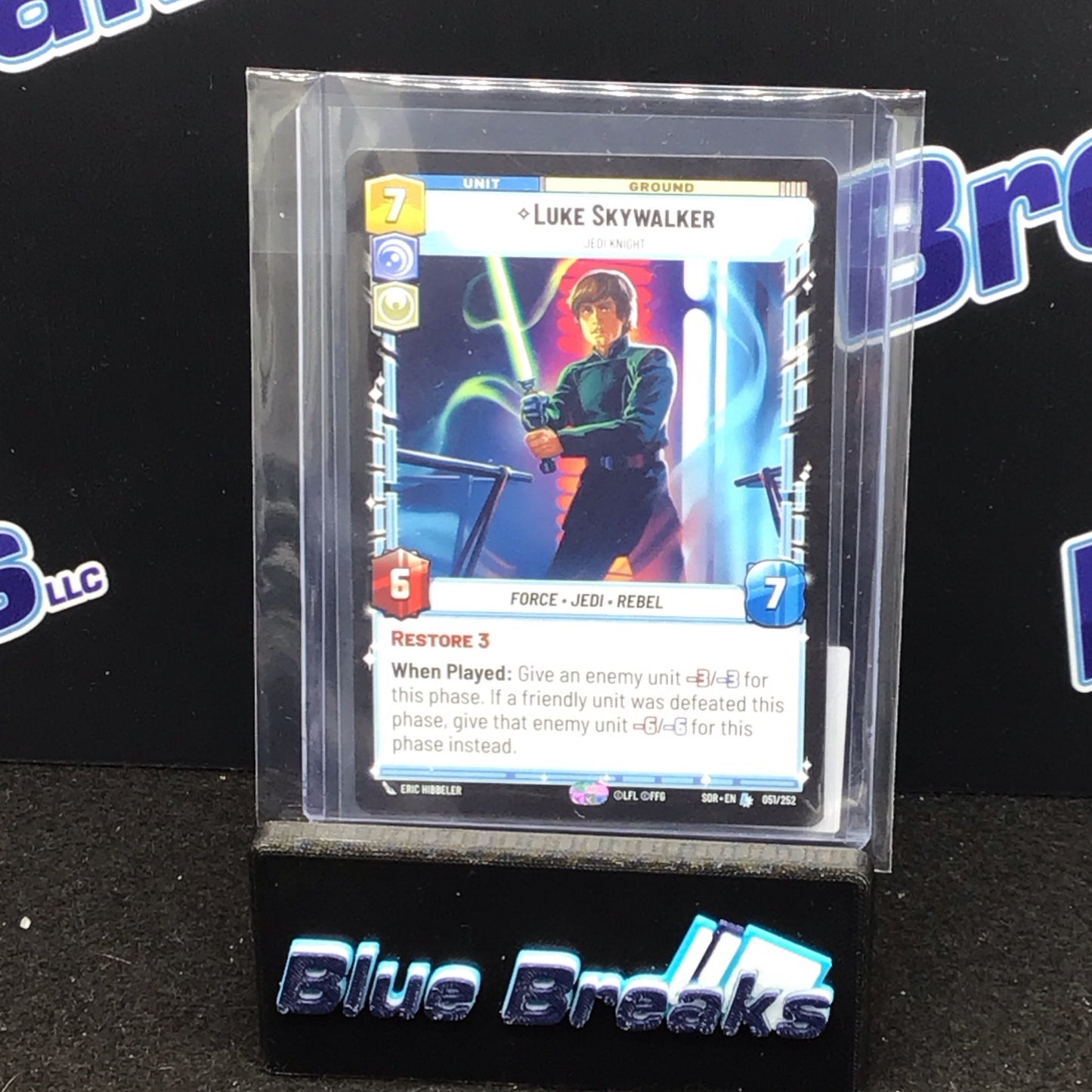 2024 Star Wars Unlimited Luke Skywalker 051/052