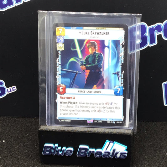 2024 Star Wars Unlimited Luke Skywalker 051/052