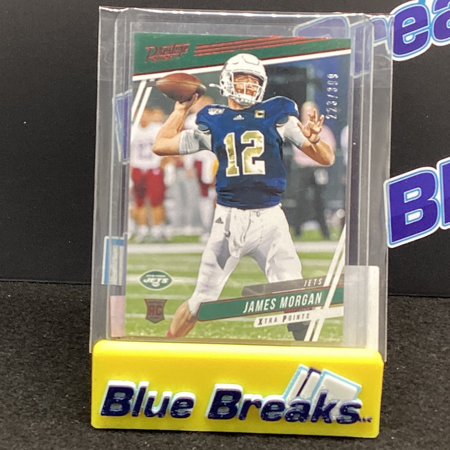 2020 Prestige Xtra Points James Morgan 223/399 #251 Jets