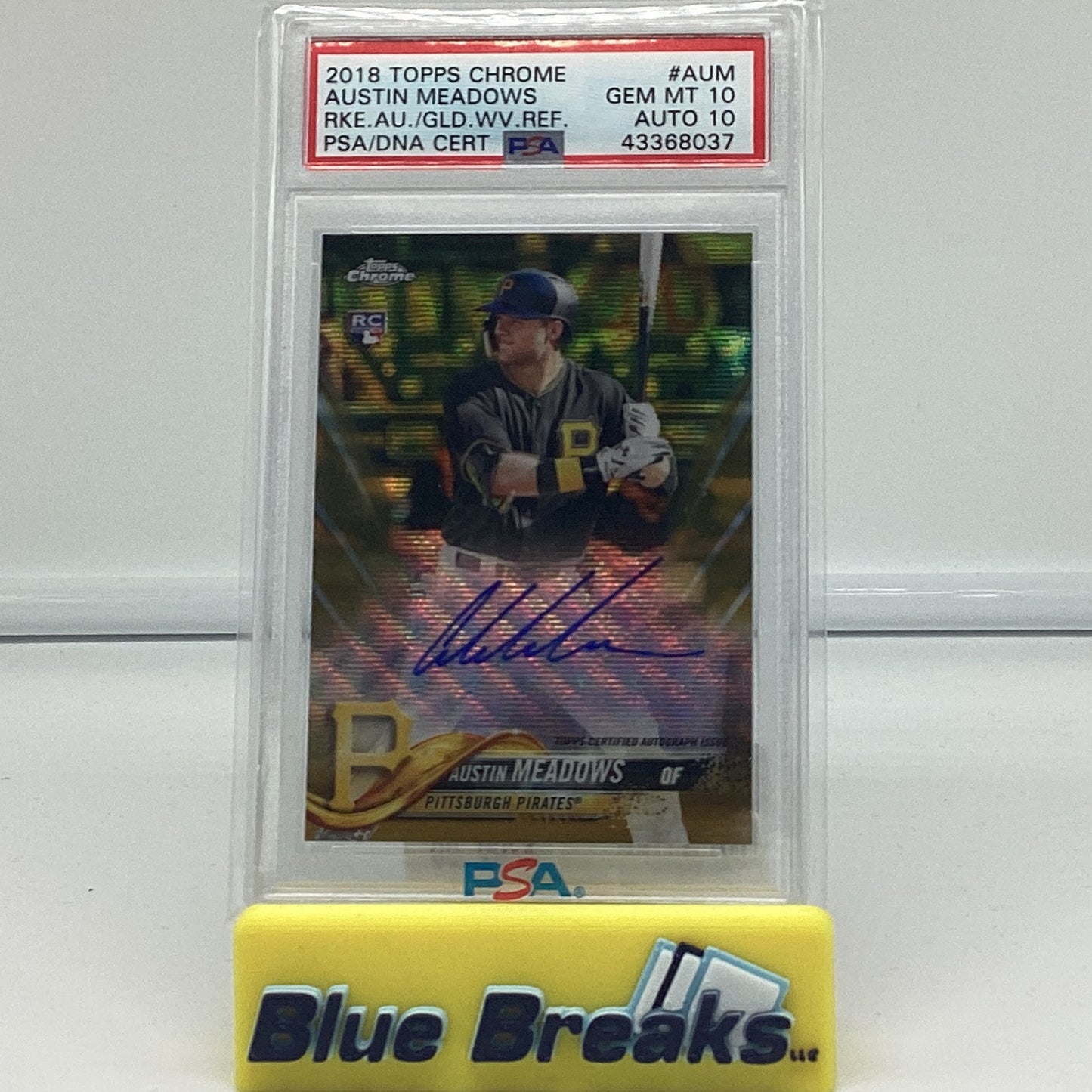 2018 Topps Chrome - Austin Meadows 27/50