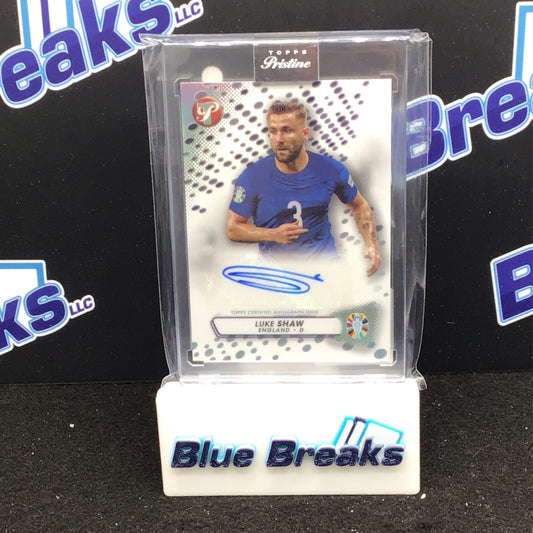 2023 Topps Pristine Road to EURA Euro 2024 Luke Shaw auto #PA-LS England
