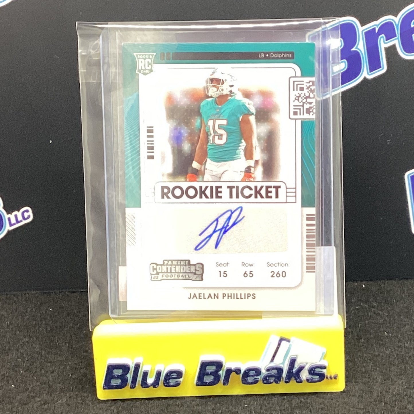 2021 Panini Contenders Jaelan Phillips auto