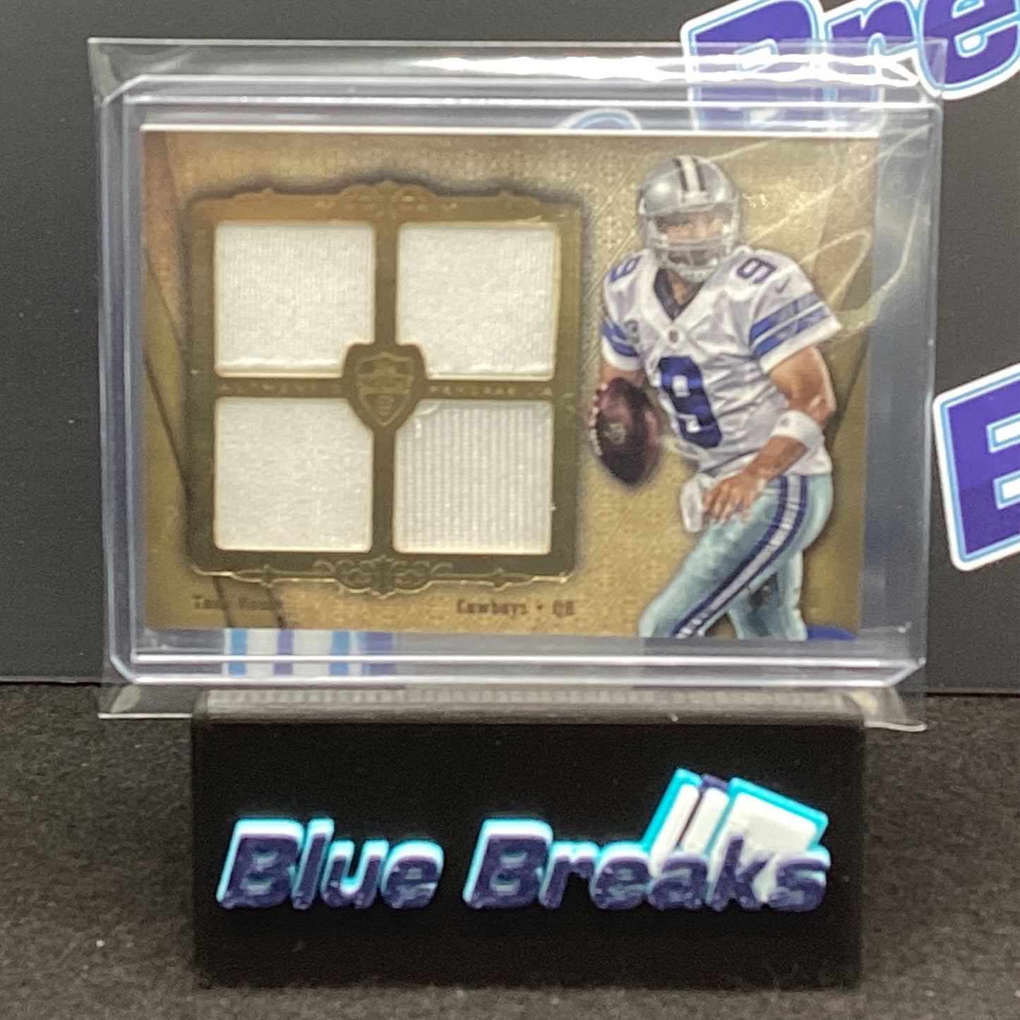 2012 Topps Supreme Tony Romo quad relic 19/20 #SVQR-TR2 Cowboys