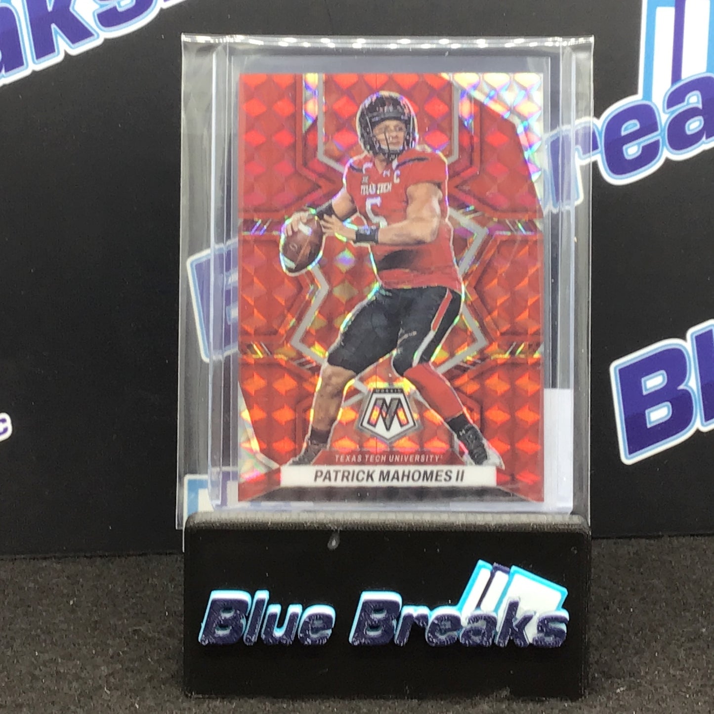 2023 Panini Mosaic Draft Picks Red Patrick Mahomes 40/99 #49 Chiefs