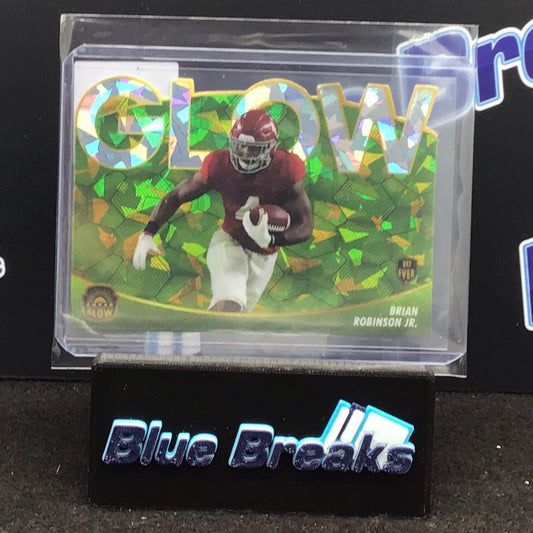 2021 Super Glow 1st ever Brian Robinson Jr 1/1 #157