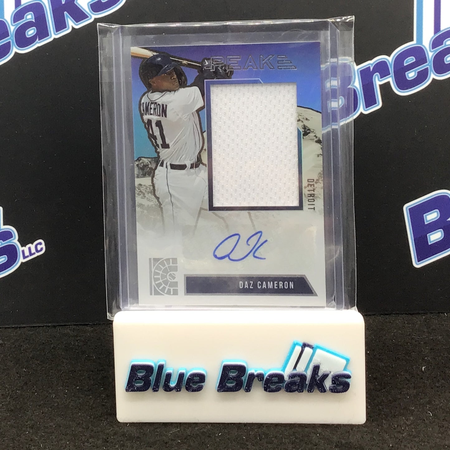 2022 Panini Capstone - Peak - Daz Cameron - Auto - Detroit Tigers