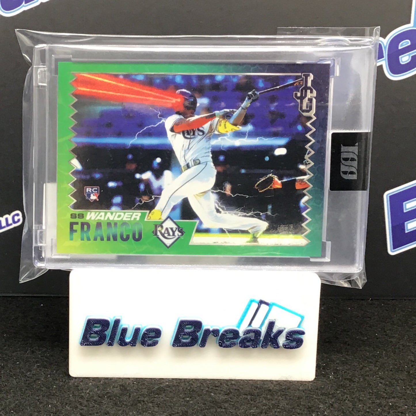 2022 Topps Project 100 Wander Franco by John Geiger #19 Rays