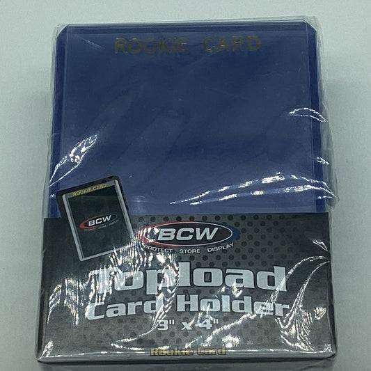 BCW Toploader Rookie