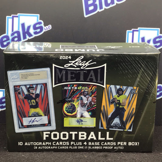 2024 Leaf Metal Football Jumbo