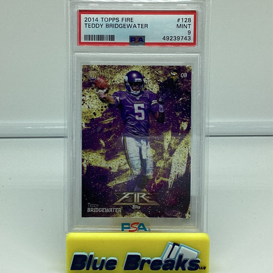 2014 Topps Fire - Teddy Bridgewater Mt 9