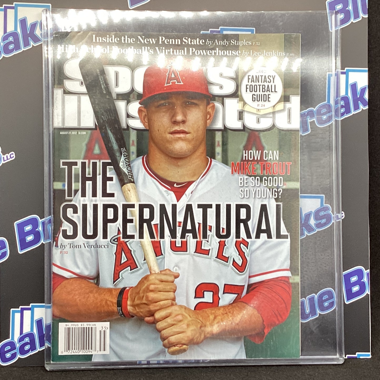 08/27/2012 Sports Illustrated Mike Trout First no label