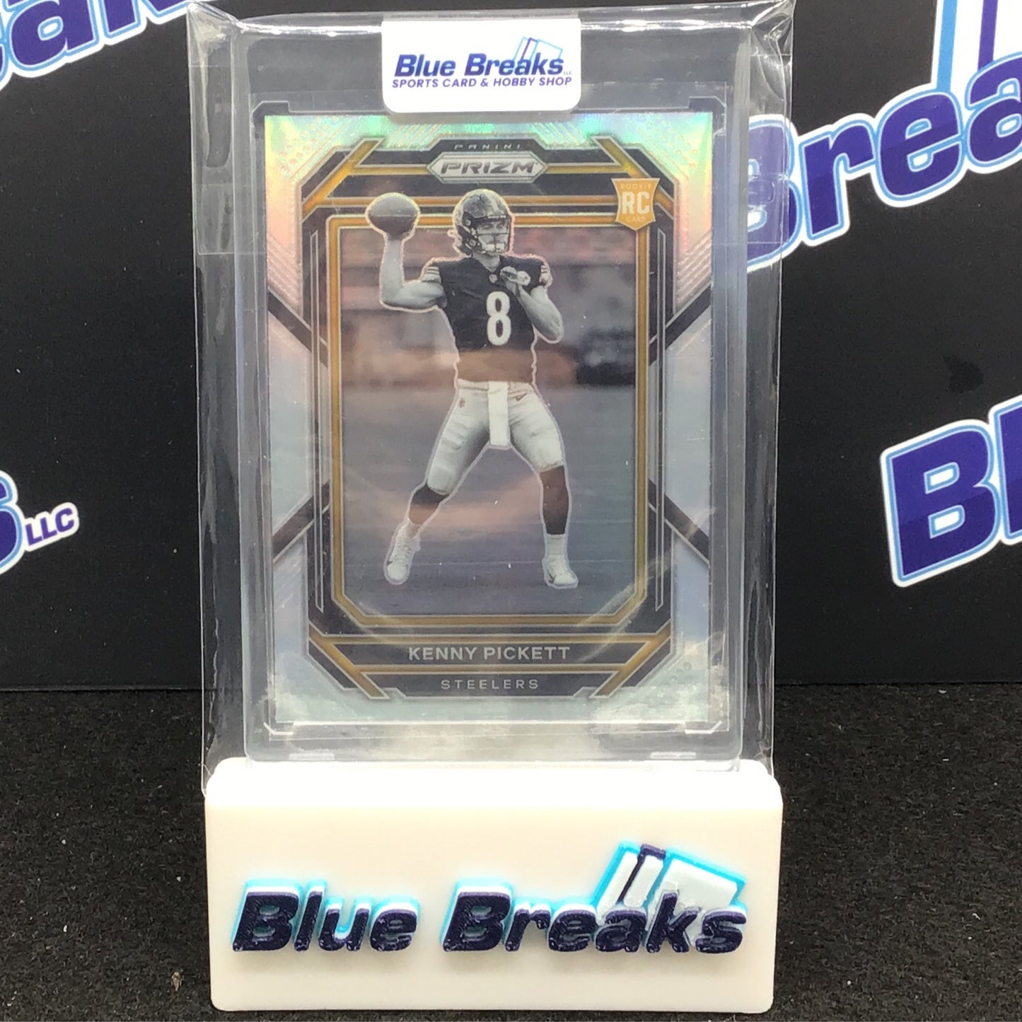 2022 Panini - Prizm - Kenny Pickett - Variations Negative - Refractor - 301 - Pittsburgh Steelers