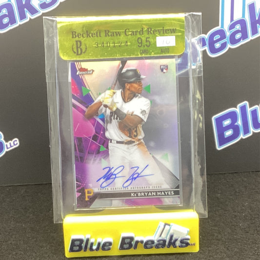 2021 Topps Finest Ke'Bryan Hayes Auto - Beckett Review