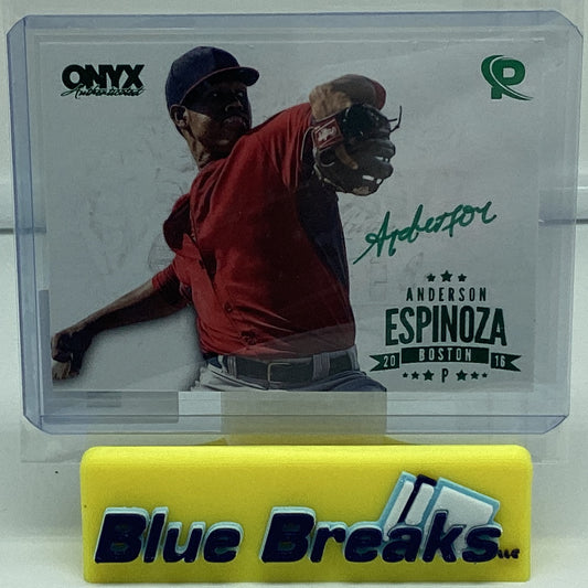 2016 Onyx Authenticated - Anderson Espinoza 24/50