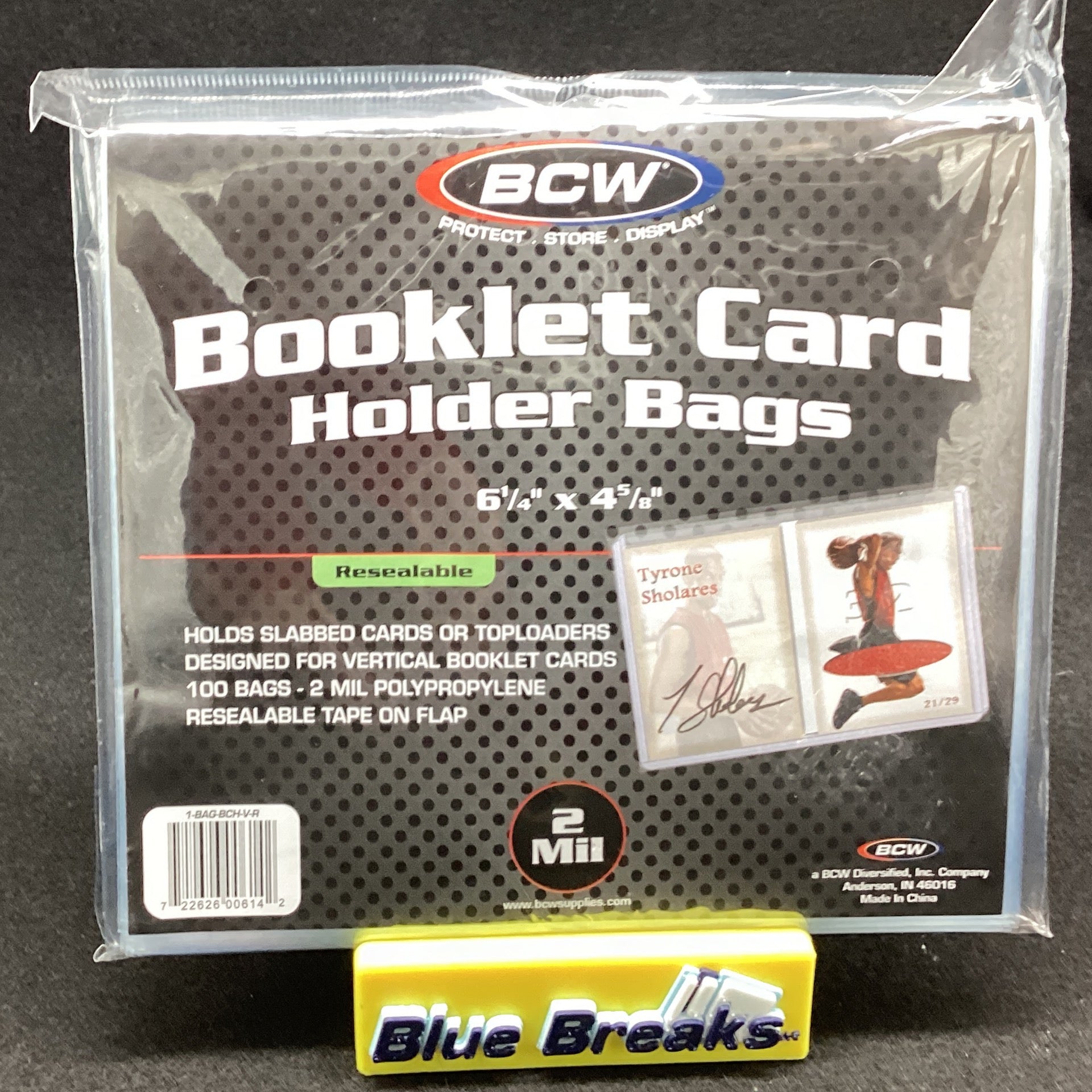 Resealable Booklet Bags – Blue Breaks Sports Card & Hobby Shop - Venice