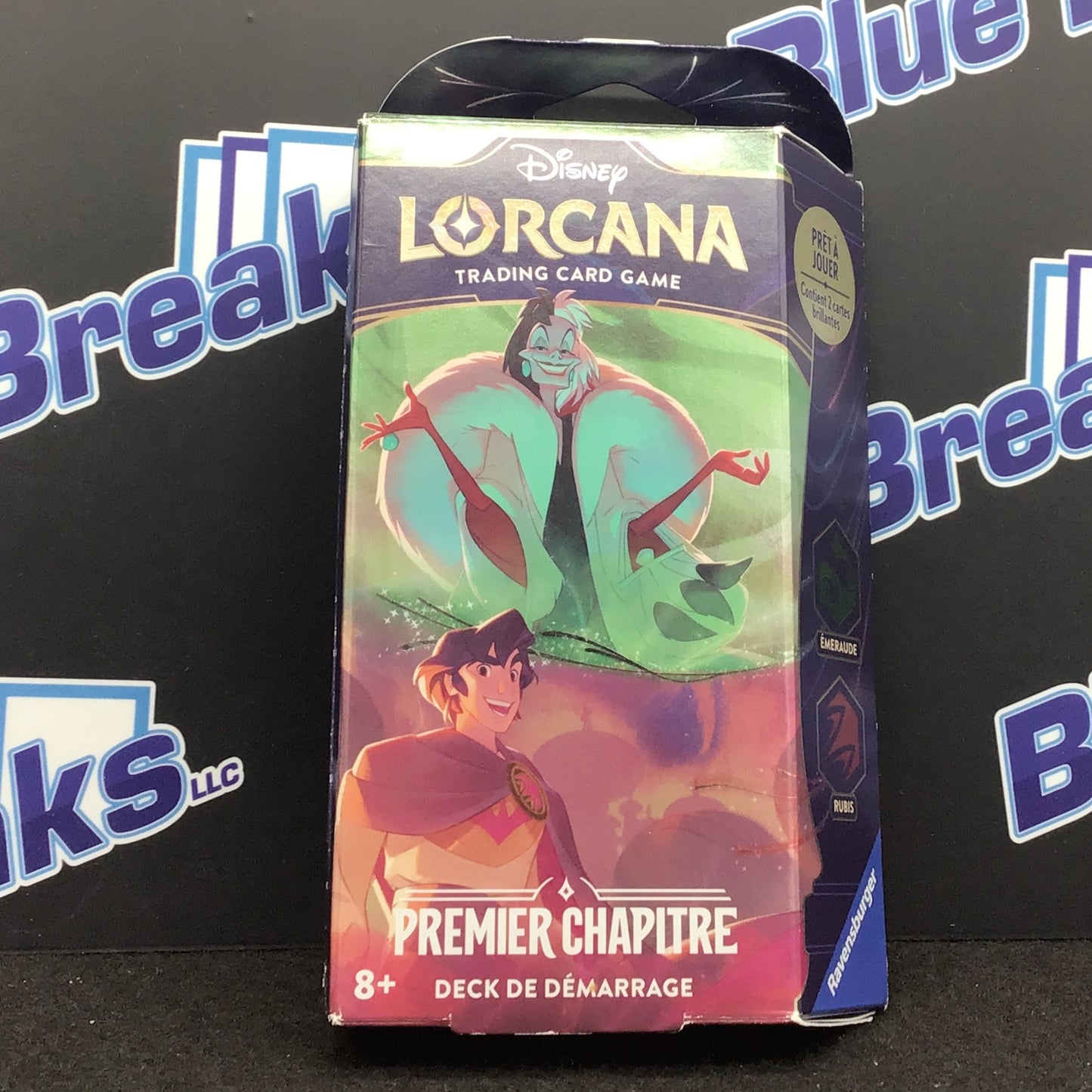 Disney Lorcana Cruella/Aladdin Starter Deck French