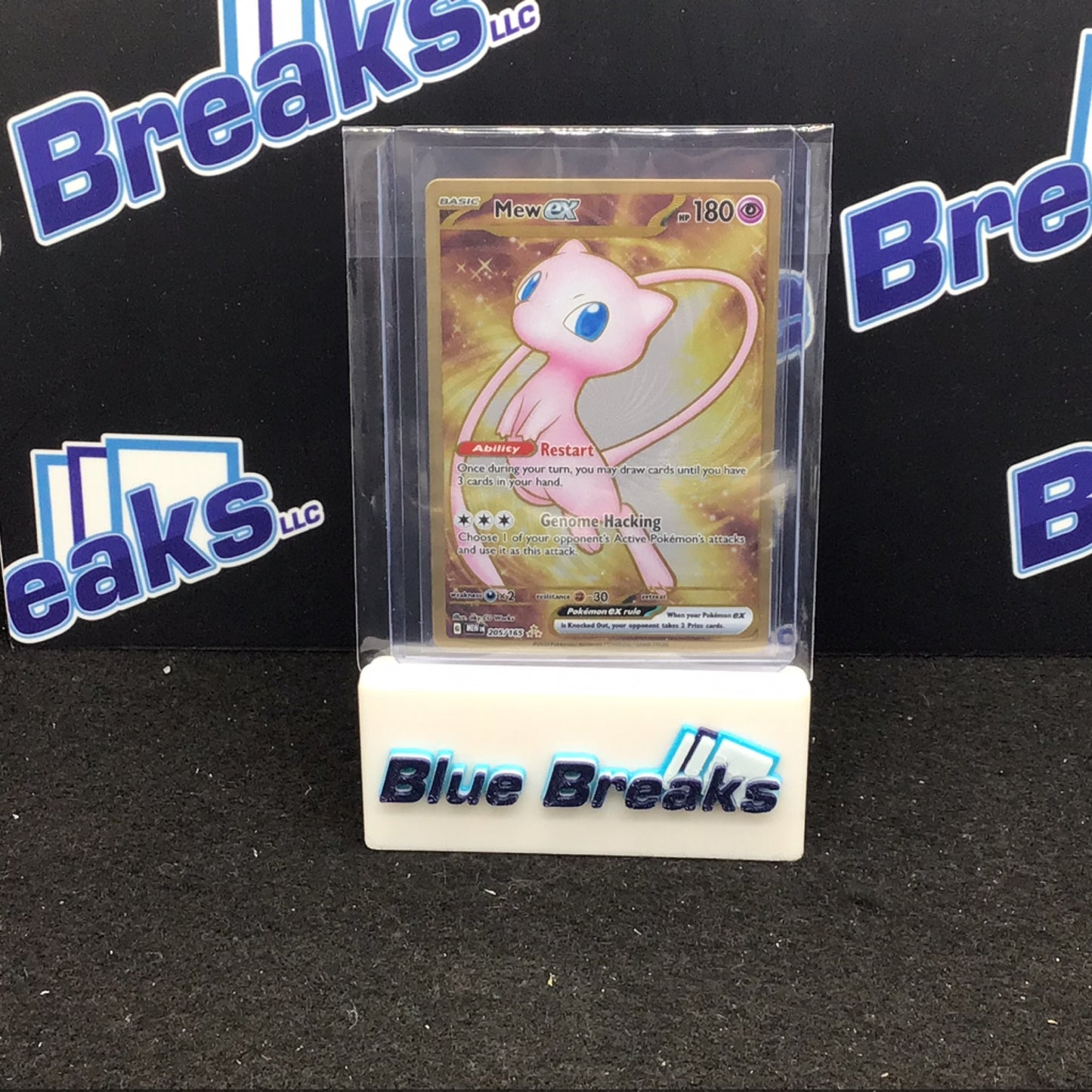 2023 Pokémon Mew ex 151 Metal Promo Card 205/165