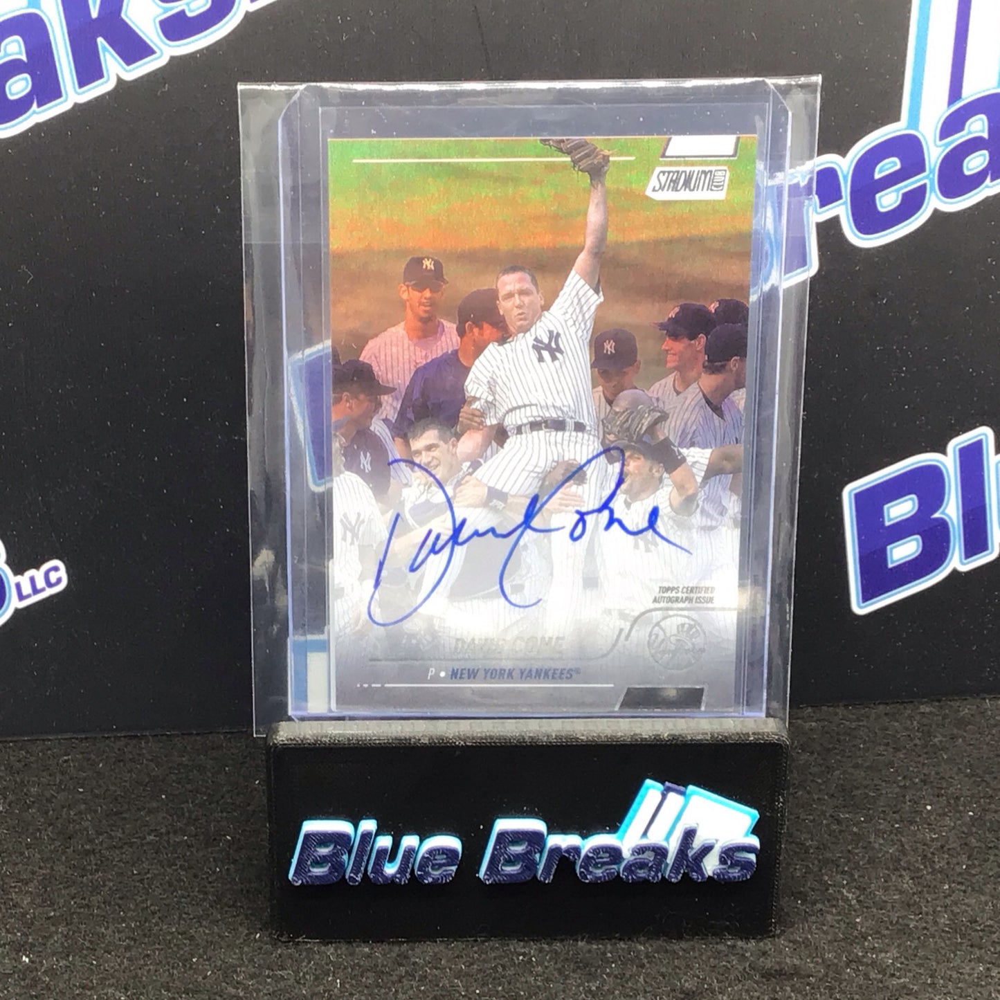 2022 Topps Stadium Club David Cone auto 08/10 #SCBA-DC Yankees