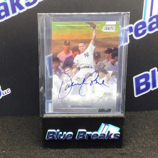 2022 Topps Stadium Club David Cone auto 08/10 #SCBA-DC Yankees