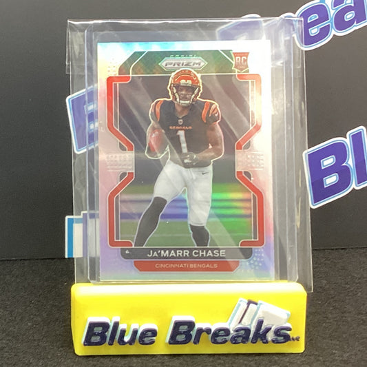 2021 Panini Prizm - Ja'Marr Chase #V-337 Silver