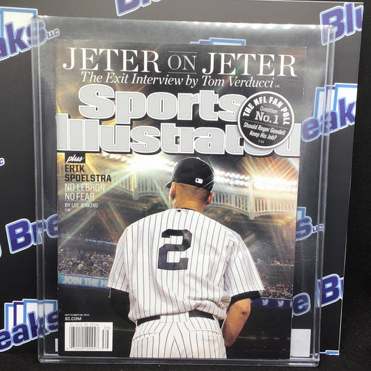 09/29/2014 Sports Illustrated Jeter on Jeter no label
