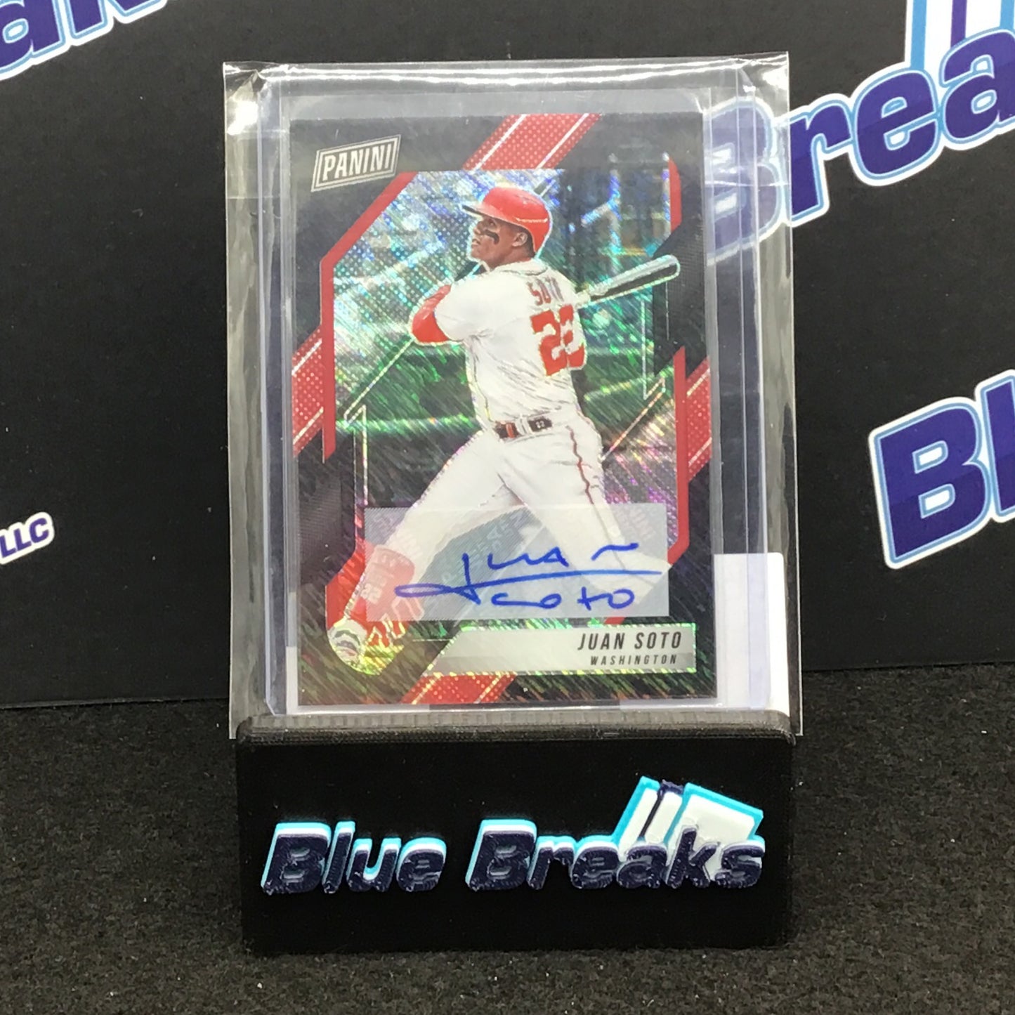 2021 Panini National VIP Juan Soto auto 1/5 #48 Nationals