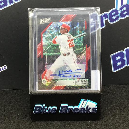2021 Panini National VIP Juan Soto auto 1/5 #48 Nationals