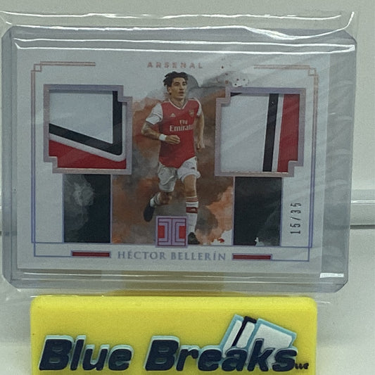 2019 Panini Impeccable Premier League Hector Bellerin relic 15/35