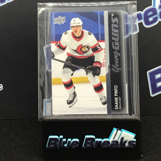 2021-22 Upper Deck Series 1 Young Guns Shane Pinto #246 Senators