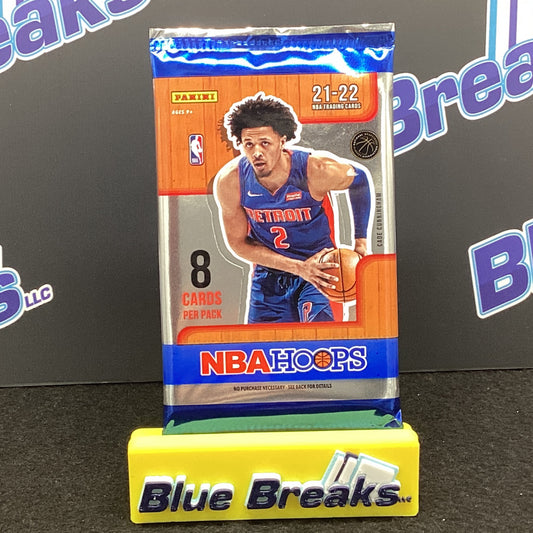 2021-22 NBA Hoops Hobby pack