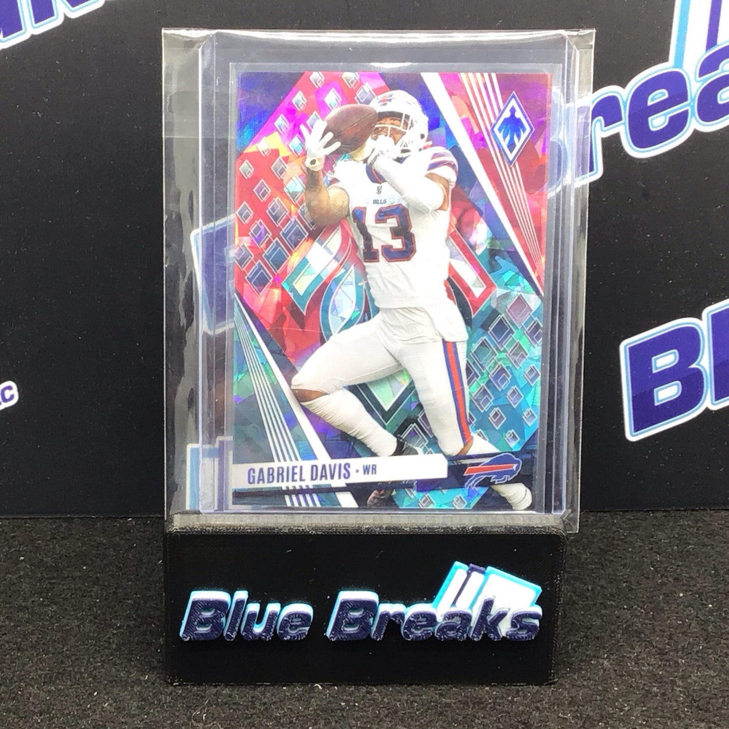 2023 Panini Phoenix Fire & Ice Gabriel Davis 34/35 #78 - Buffalo Bills