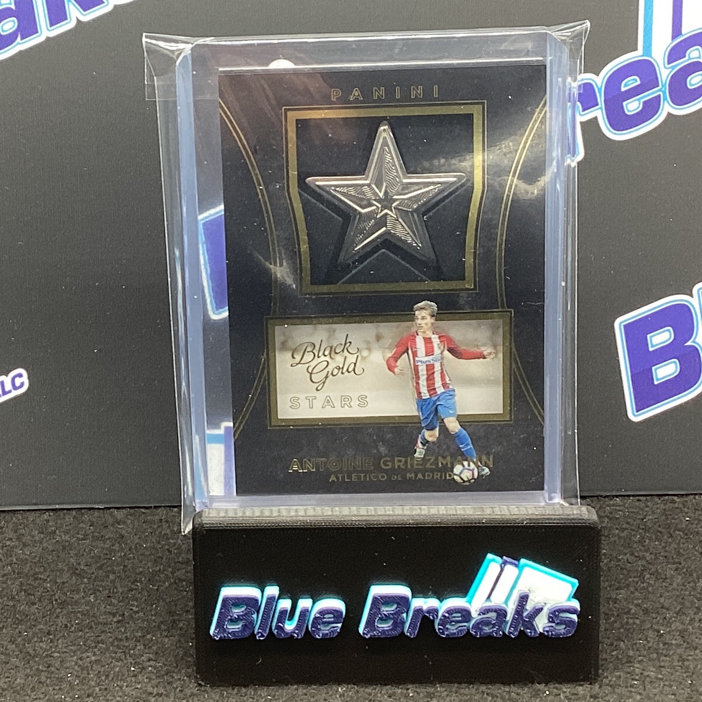 2016-17 Panini Black Gold Stars Antoine Griezmann #S-AG Atletico Madrid