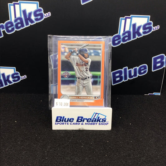 2022 Topps Pro Debut Orange Darell Hernaiz 21/25 PD-10 Orioles