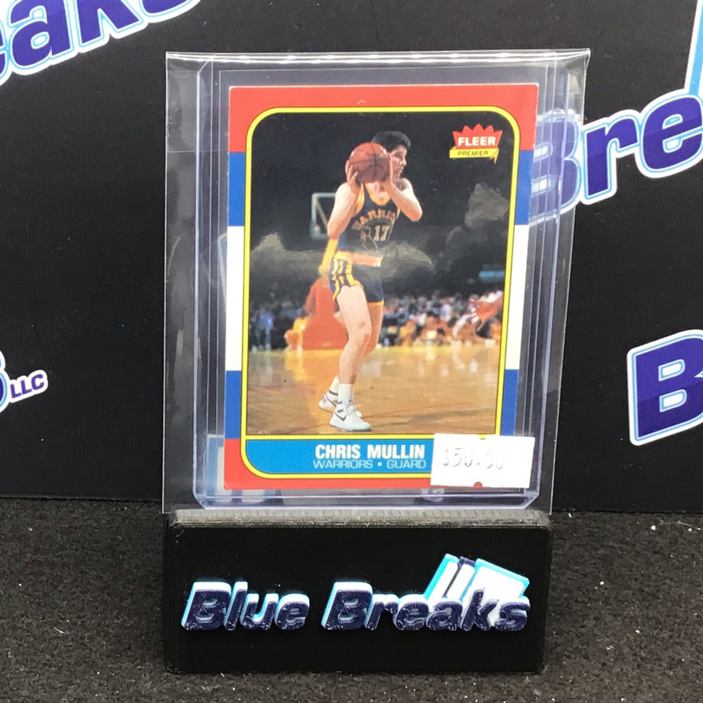 1986 Fleer Chris Mullin #77 Warriors