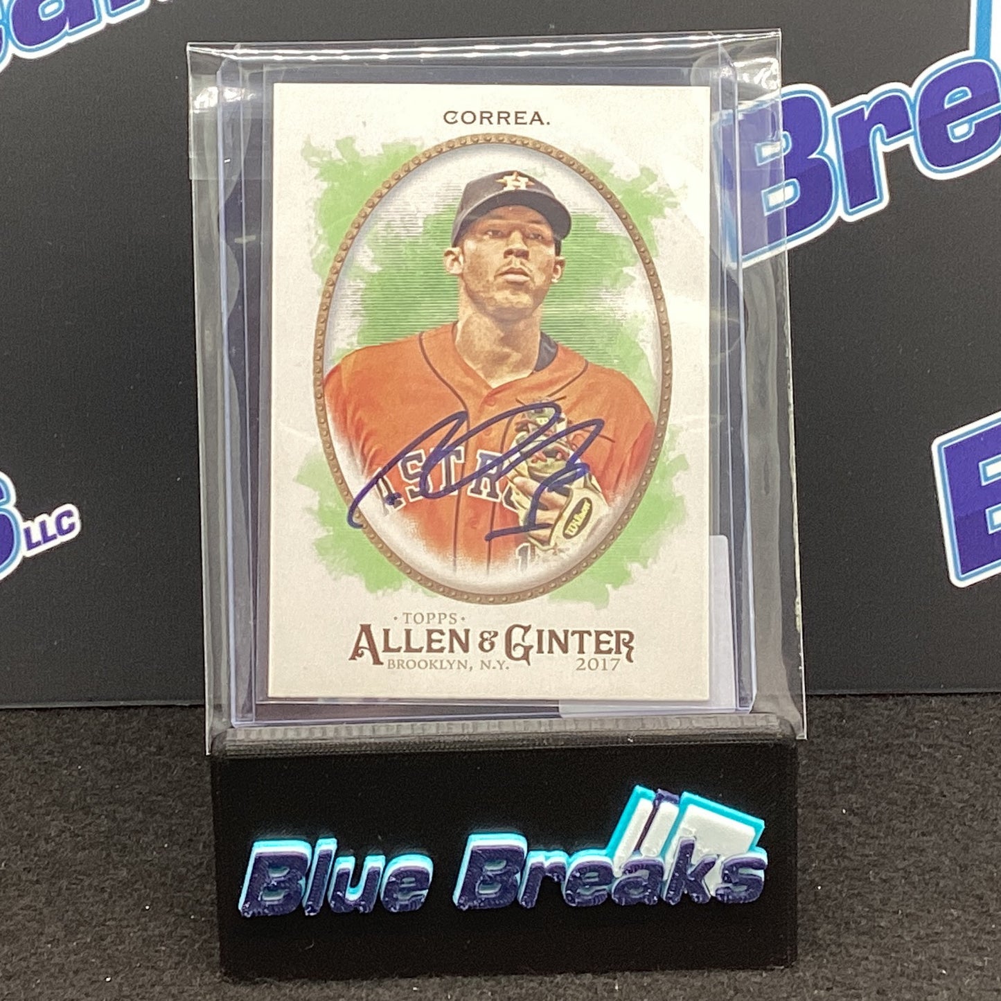 2017 Allen & Ginter Carlos Correa auto