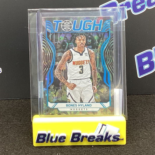 2021-22 Panini Illusions Tough Cracked Ice Bones Hyland #9 Nuggets