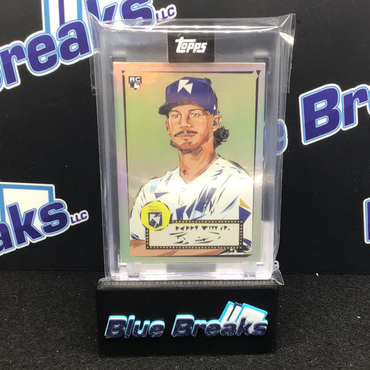 2022 Topps X Naturel Bobby Witt Jr RC 89/99 #A-12 Royals