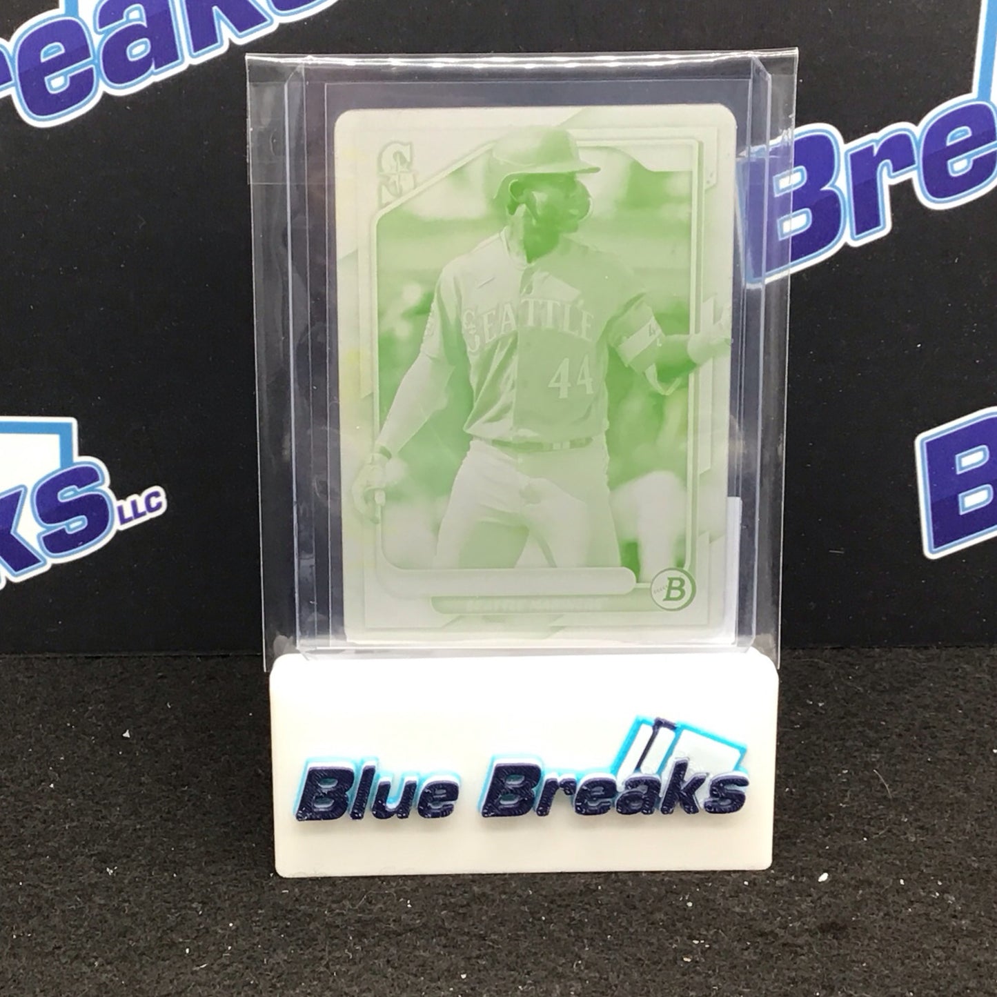 2024 Bowman Yellow Printing Plate Julio Rodriguez 1/1 #90 Mariners