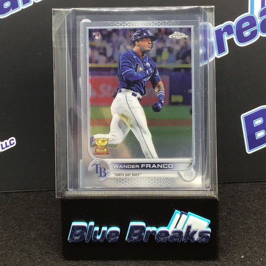 2022 Topps Chrome Wander Franco RC #35 Rays