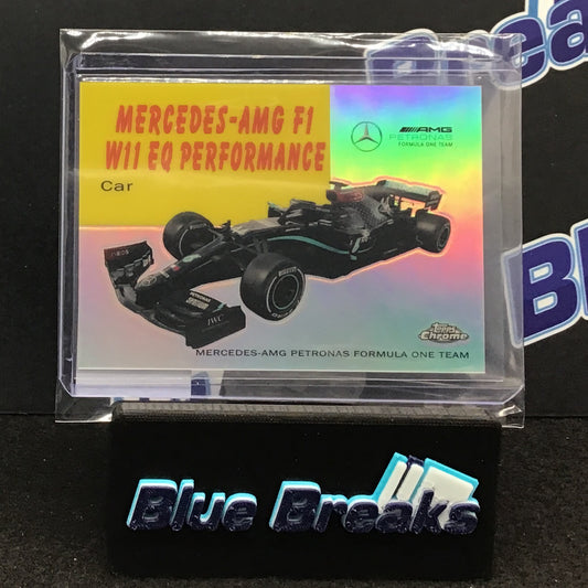 2020 Topps Chrome Mercedes-AMG Car 54W-16 F1