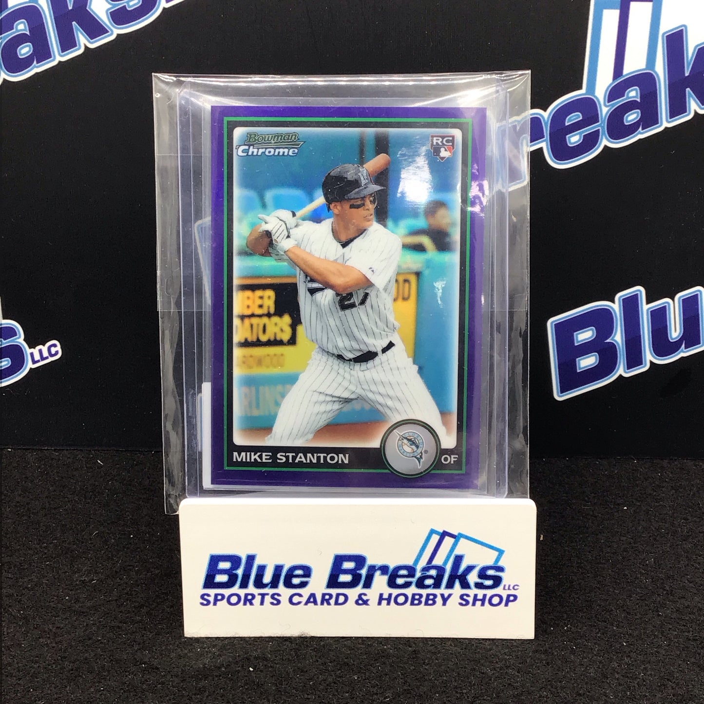 2010 Bowman Chrome Mike Stanton RC #BDP30 Marlins