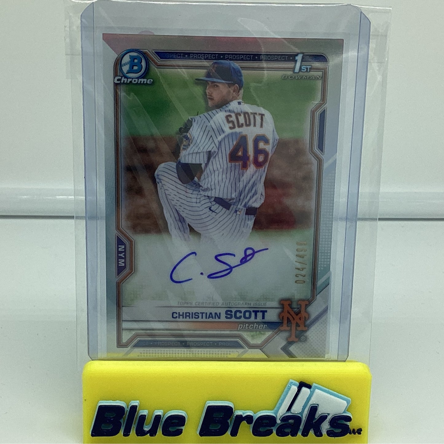 2021 Bowman Chrome - Christian Scott 24/499